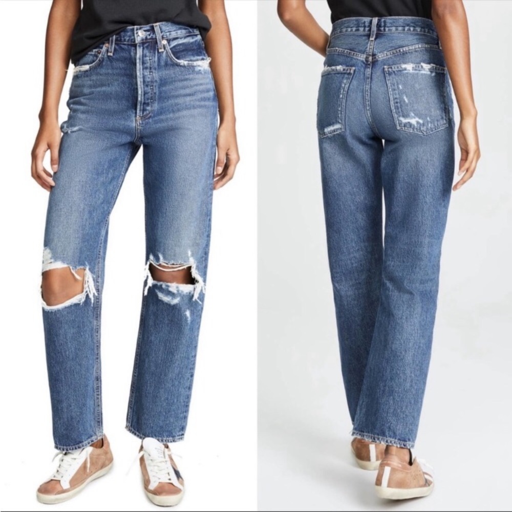 Agolde Pinch Waist High Rise 90s Loose fit-psyche